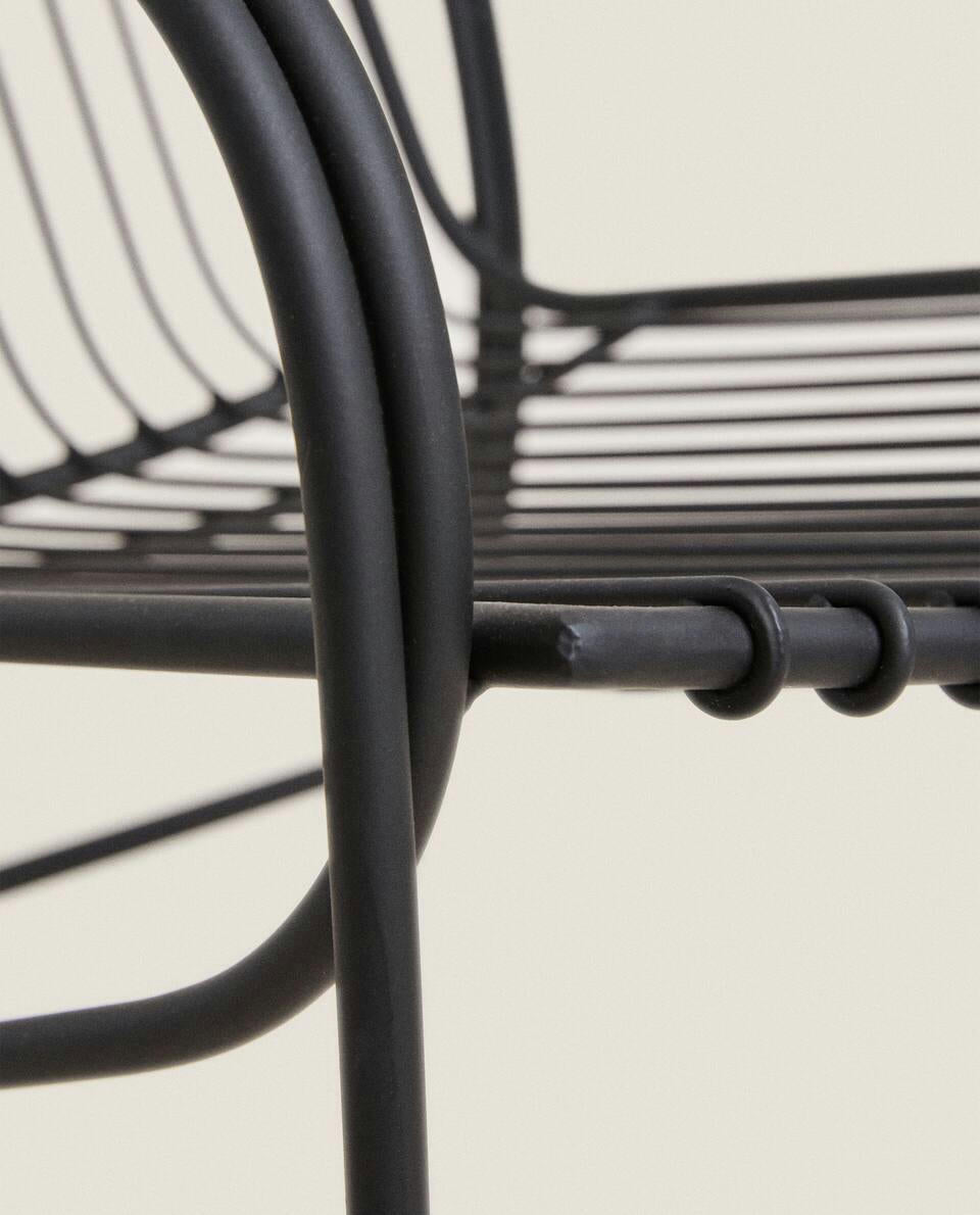 OUTDOOR METAL ARMCHAIR