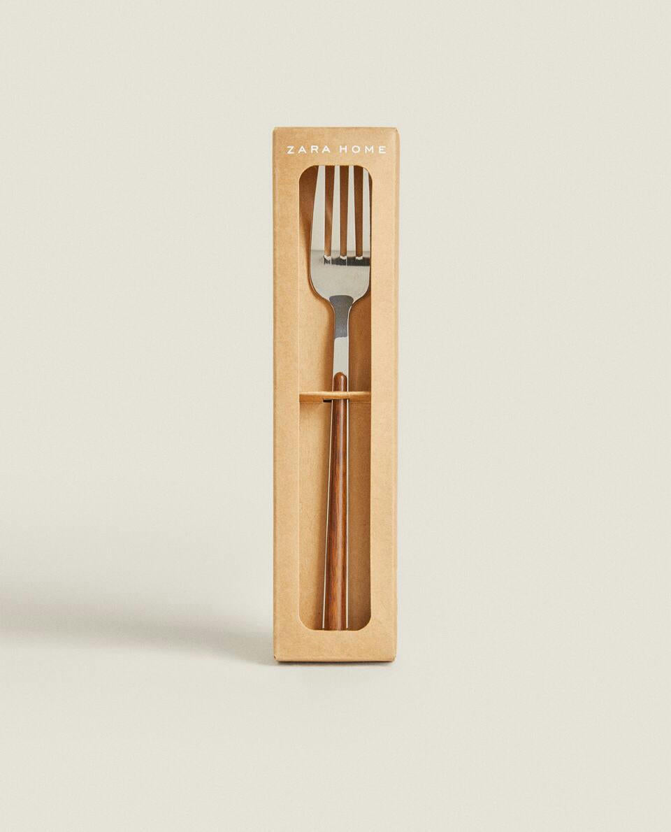 BOX 4 FORKS WITH ROUND HANDLE DETAIL