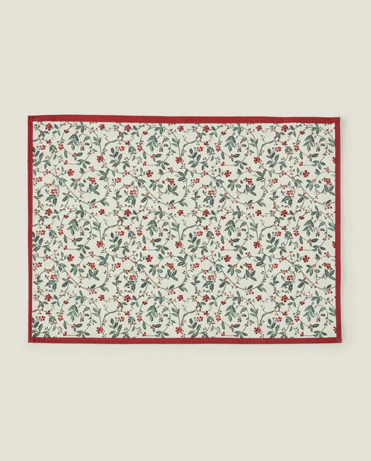 PACK OF CHRISTMAS VINE COTTON TEA TOWELS (PACK OF 2)