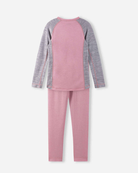 Kids' wool-lyocell base-layer set Taitoa