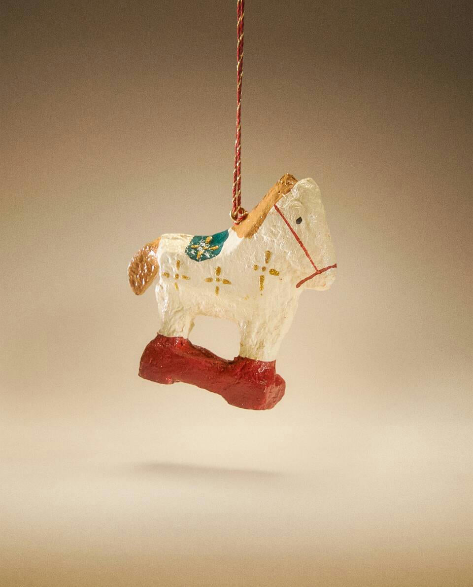 ROCKING HORSE CHRISTMAS DECORATION