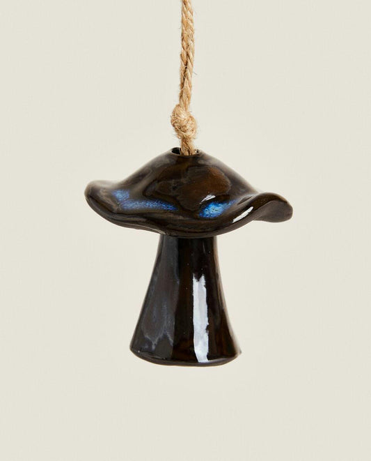 CHRISTMAS CERAMIC MUSHROOM DECORATION