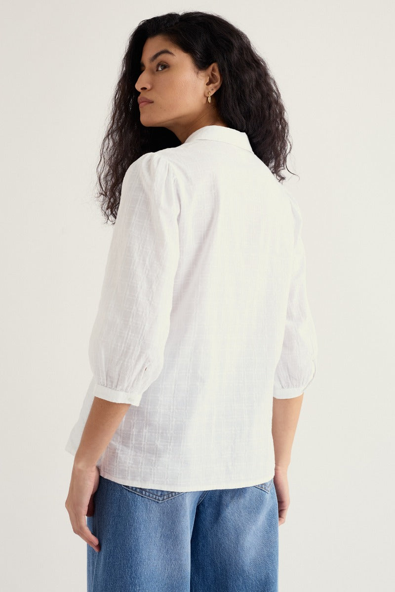Hope Cottage Organic Cotton Check Blouse