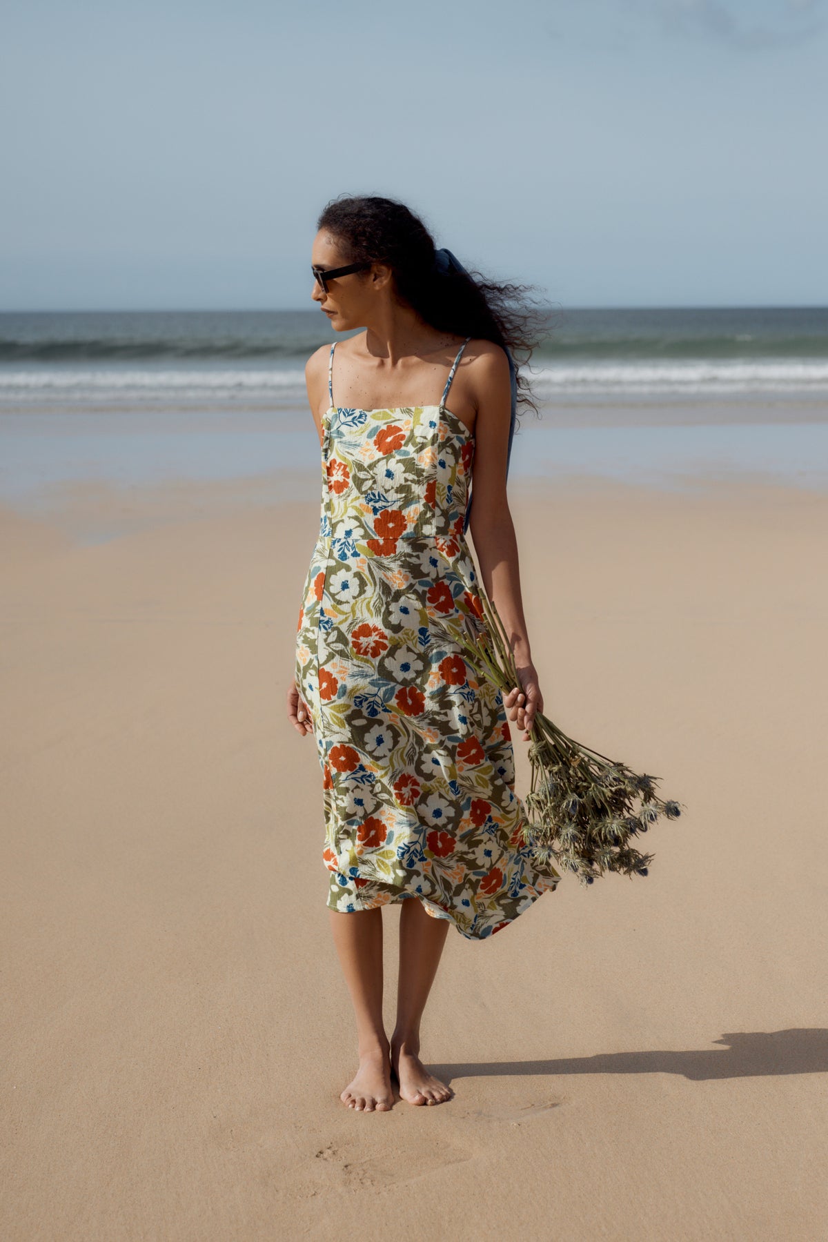 Madern Sleeveless Midi Dress