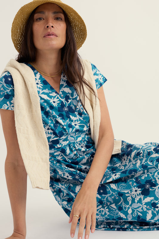 Chapelle Dress in GOTS-Certified Organic Cotton Jersey