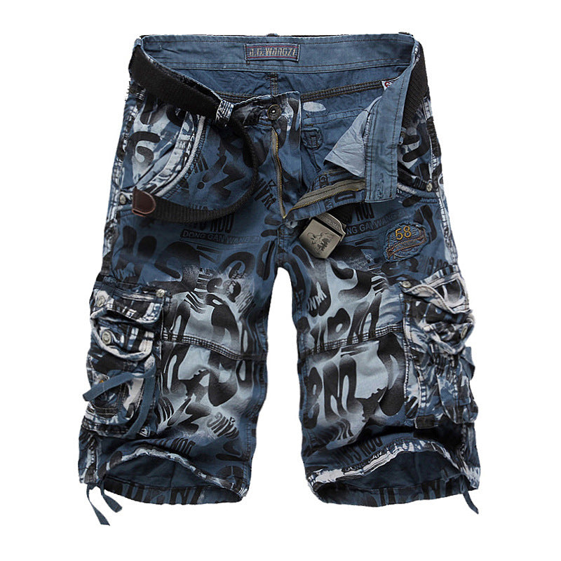 Crestsport Men's Camouflage Cargo Shorts