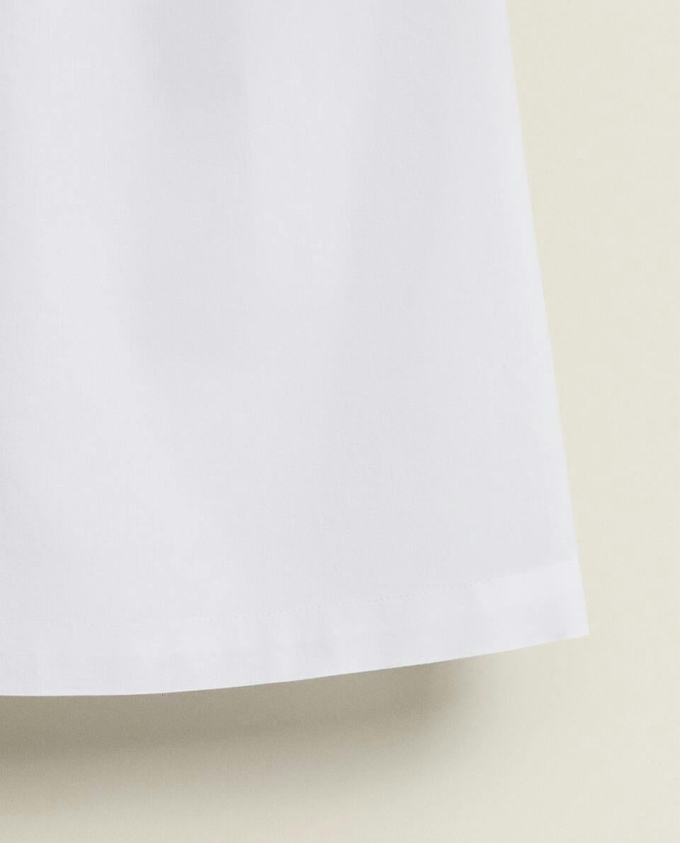 EMBROIDERED COTTON NIGHTDRESS