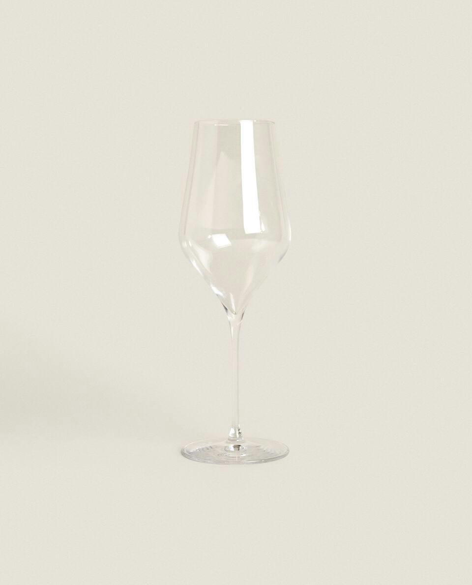 PLAIN CRYSTALLINE WINE GLASS