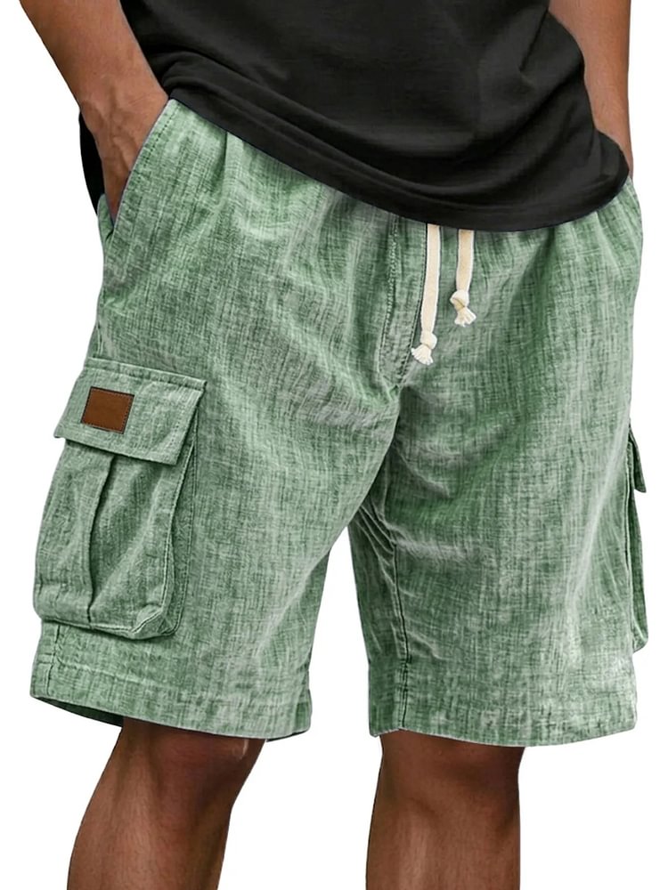 Butter-Soft Linen Vacation Shorts with Large Pockets Loved by Thousands of Men