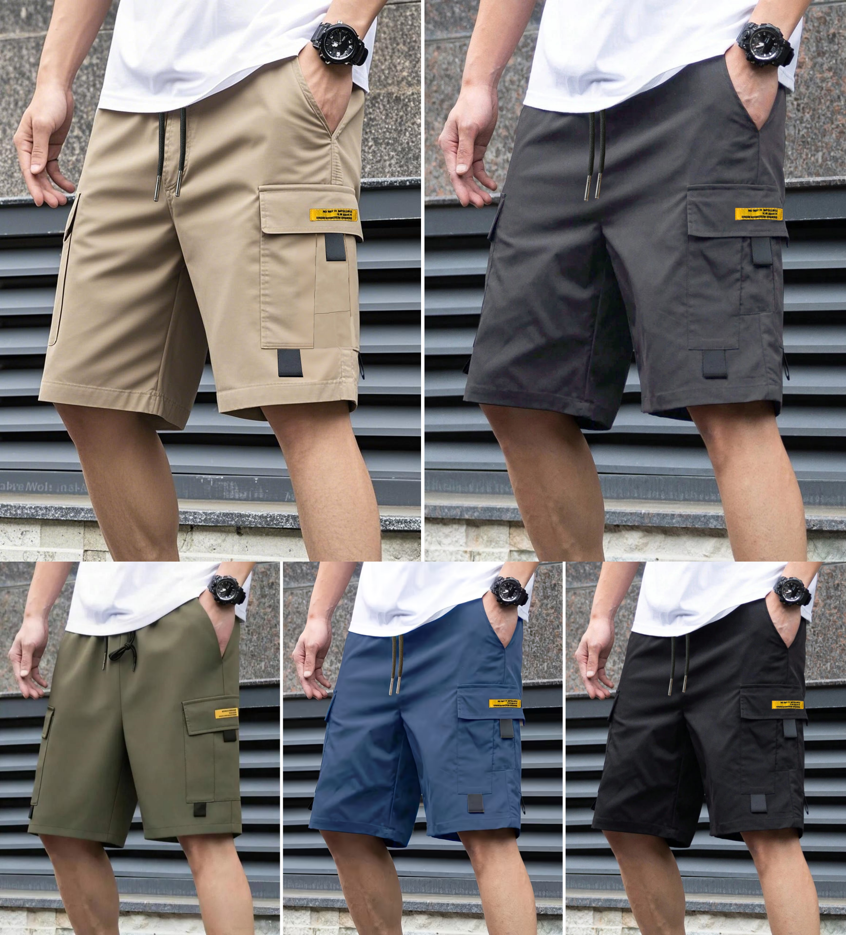 Men's Lightweight Cargo Shorts