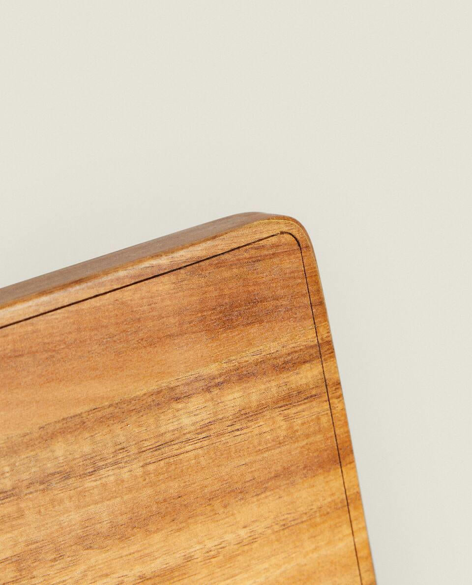 MAGNETIC WOODEN KNIFE HOLDER