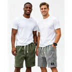 Men's 2-Pack Waffle Casual Shorts