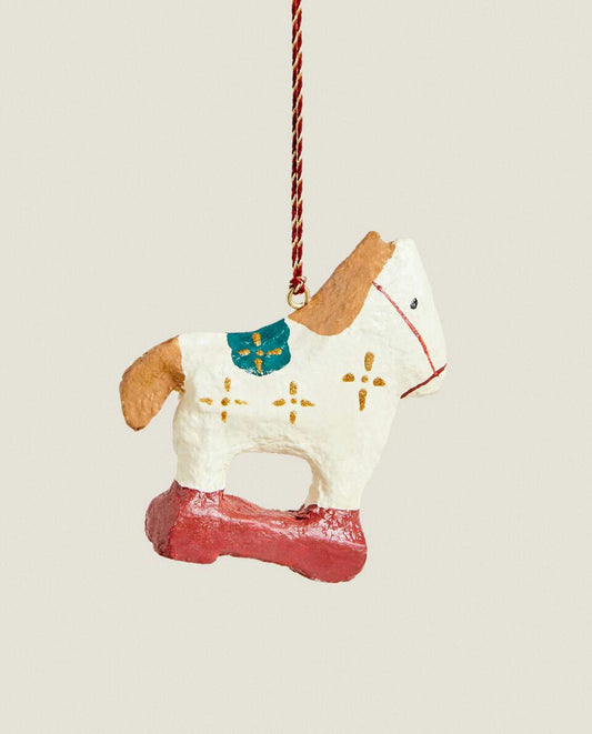 ROCKING HORSE CHRISTMAS DECORATION