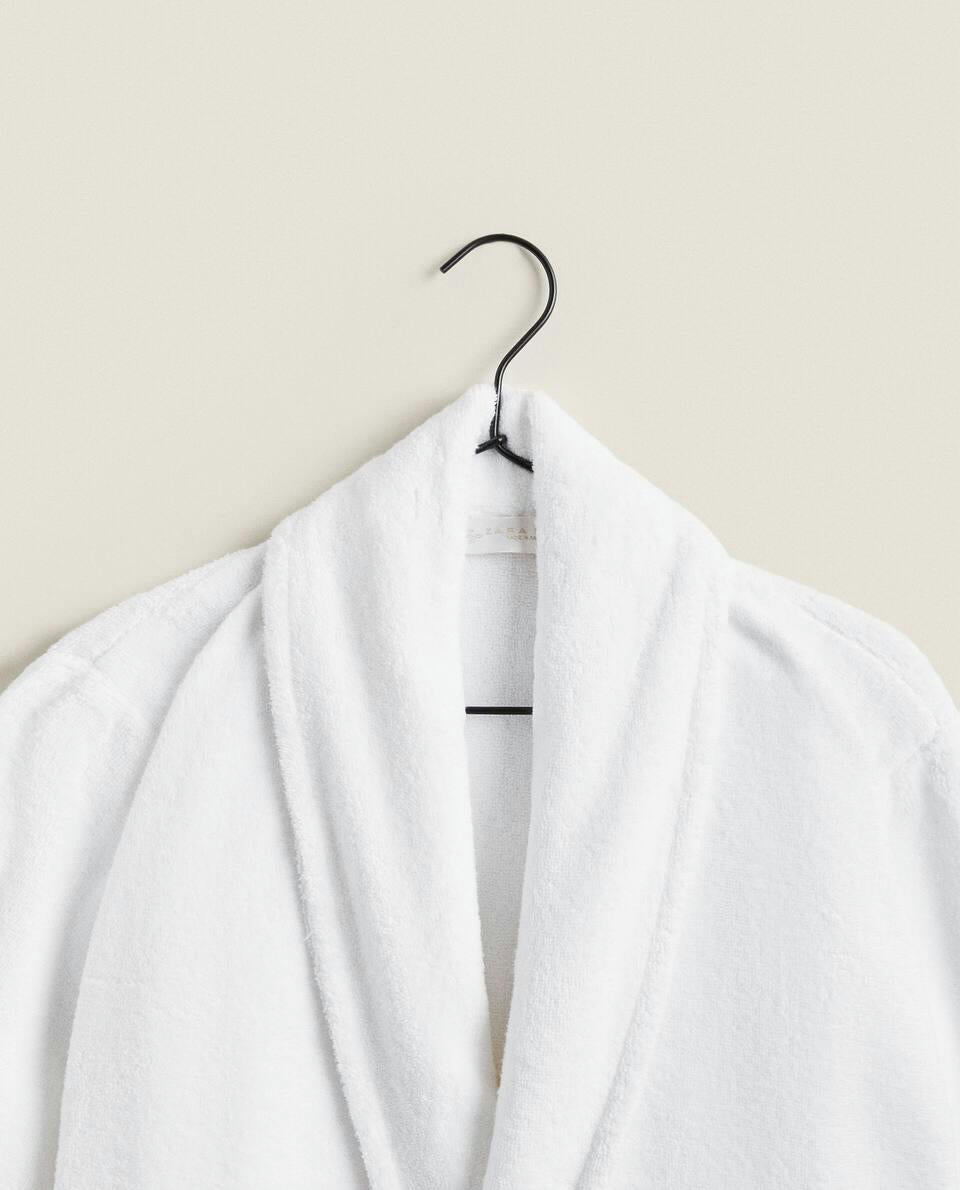 EXTRA SOFT BATHROBE WITH SHAWL COLLAR