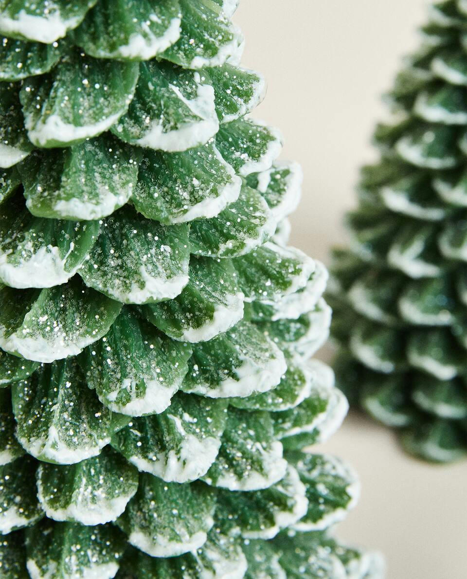 CHRISTMAS TREE DECORATIVE CANDLE