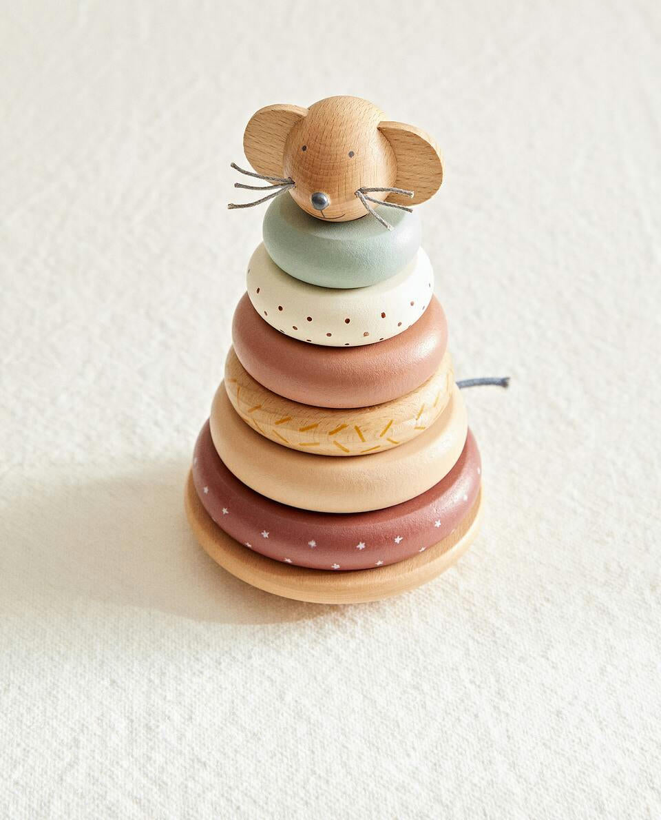 MOUSE AND BLOCK TOY