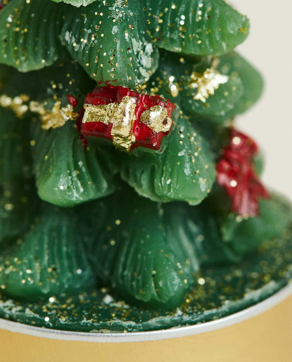 PACK OF CHRISTMAS TREE CANDLES (PACK OF 6)