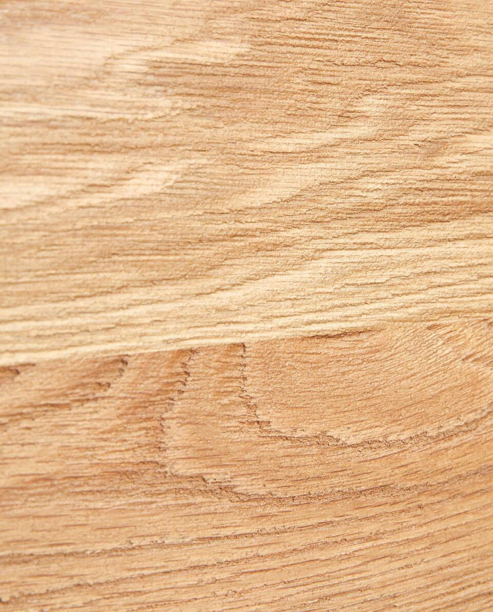 OAK WOOD BEDSIDE TABLE