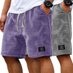 Men's 2-Pack Waffle Casual Shorts