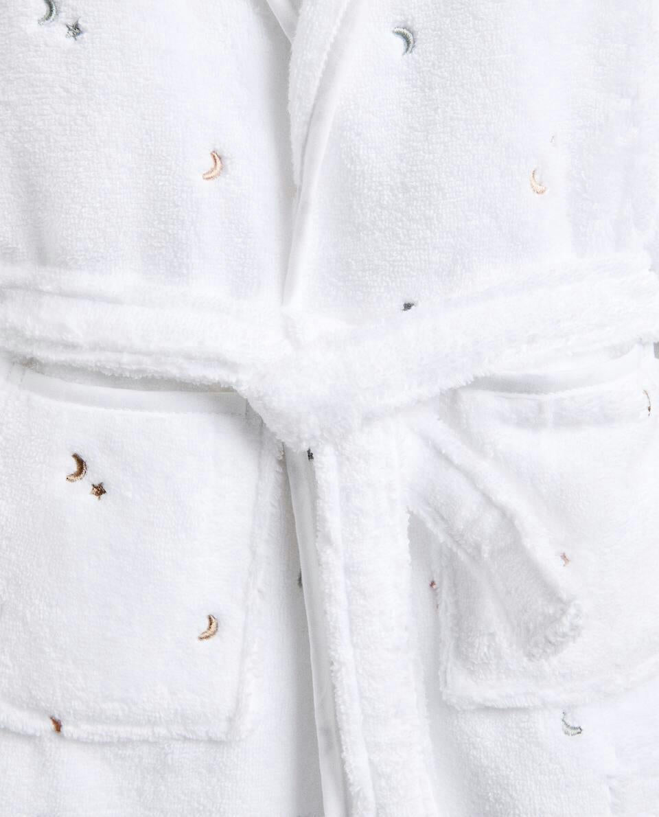 CHILDREN'S MOON BATHROBE