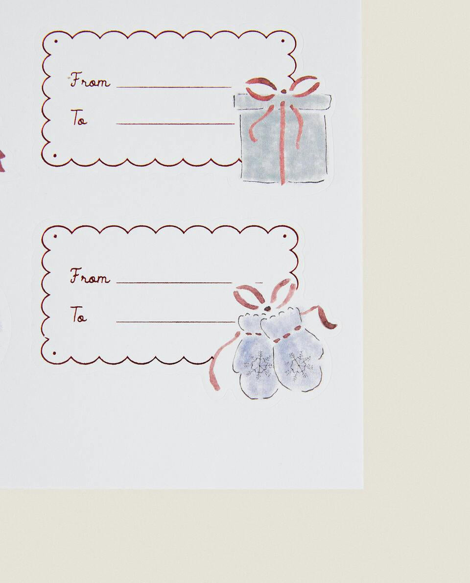 PACK OF CHILDREN¡¯S CHRISTMAS GIFT LABELS (PACK OF 24)