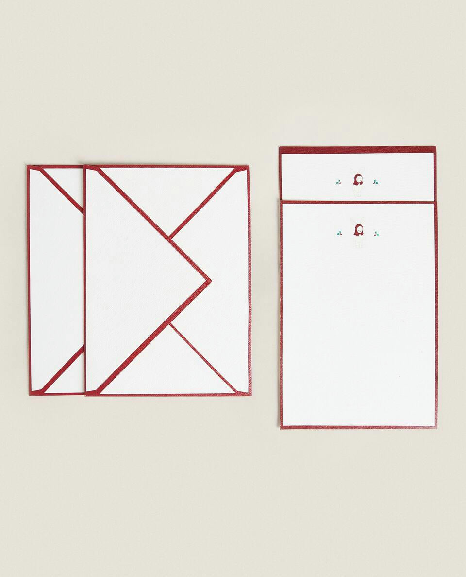 PACK OF CHILDREN¡¯S POSTCARDS WITH CHRISTMAS BUNNY (PACK OF 2)