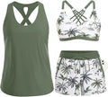 3 Piece Tankini with Shorts🔥Buy 2 Free Shipping