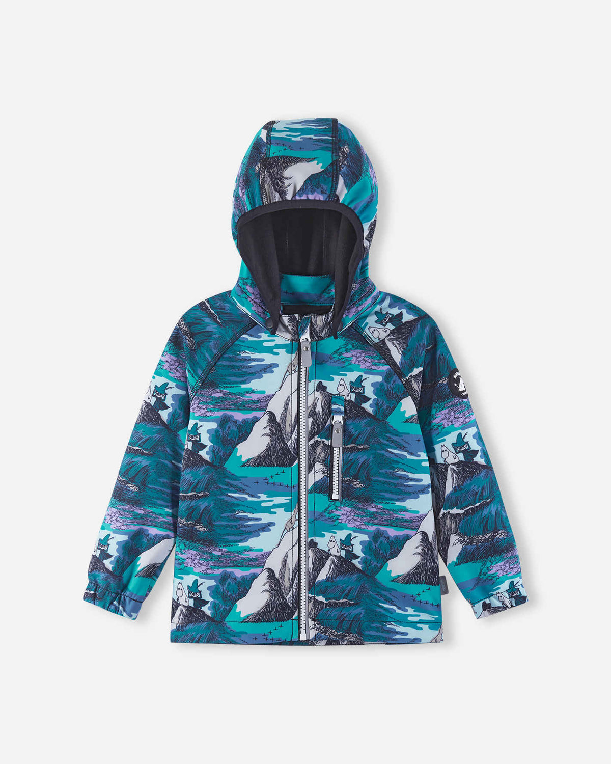 Kids' softshell jacket Moomin Vantti