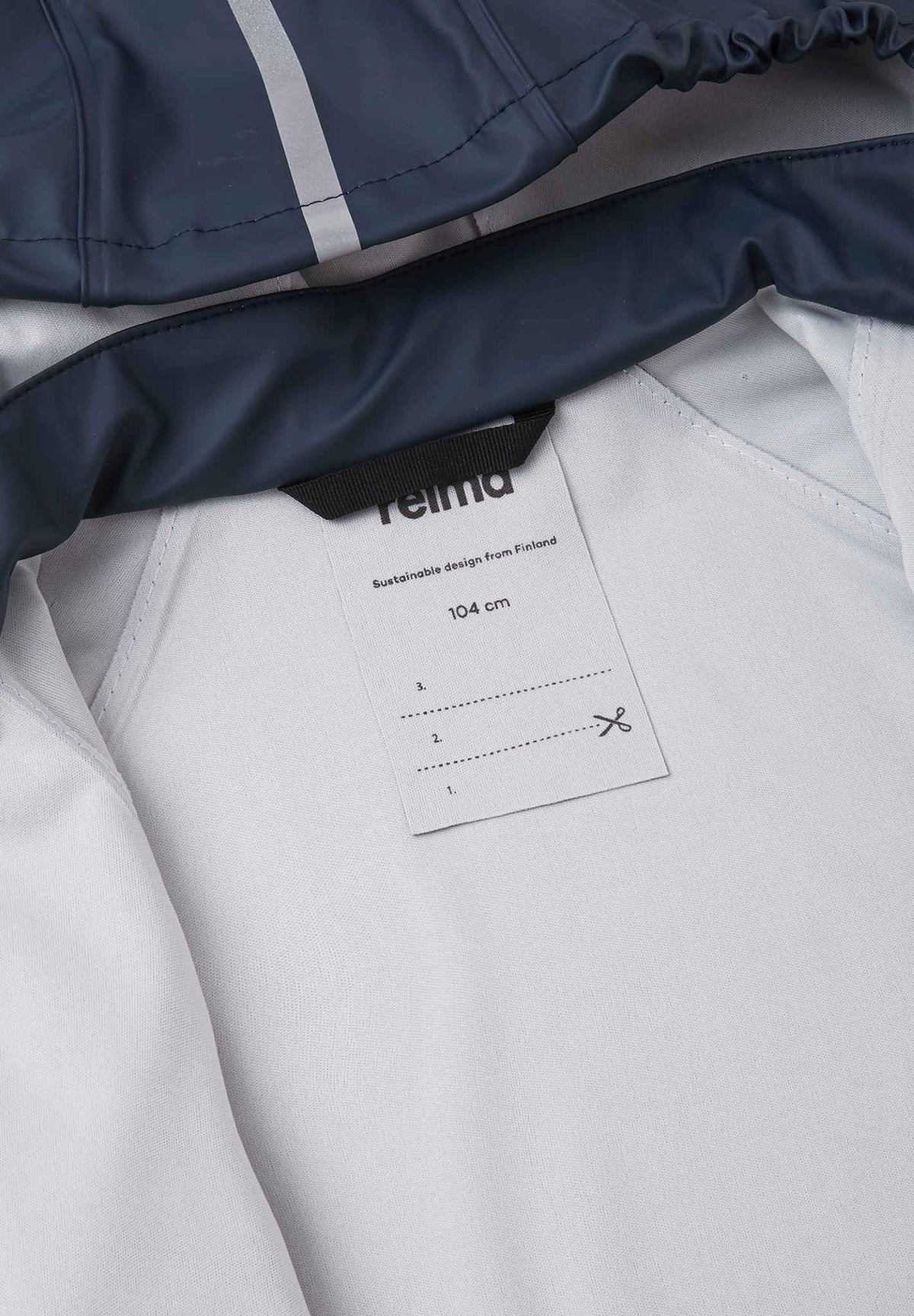 Kids' rain jacket Lampi