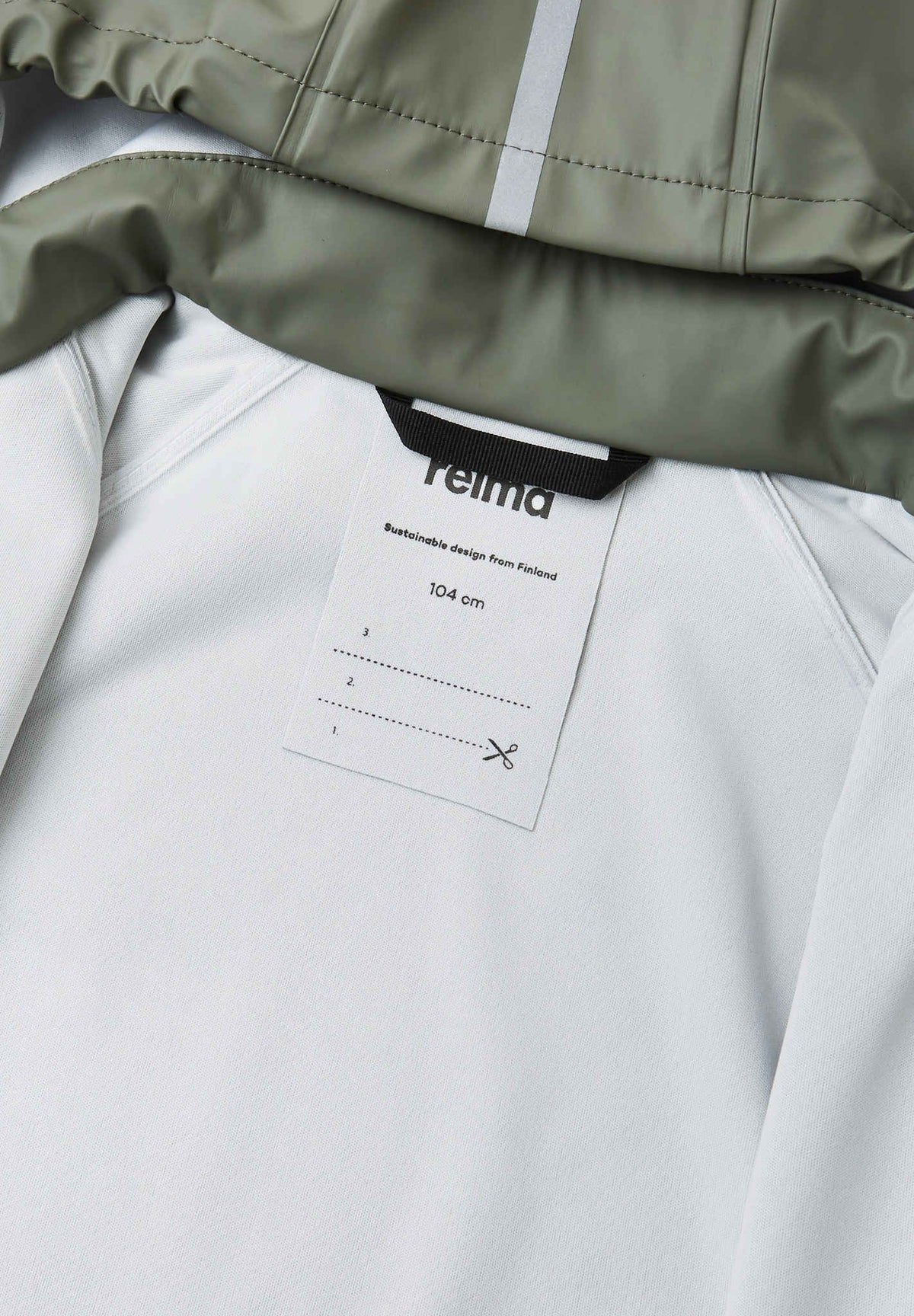 Kids' rain jacket Lampi