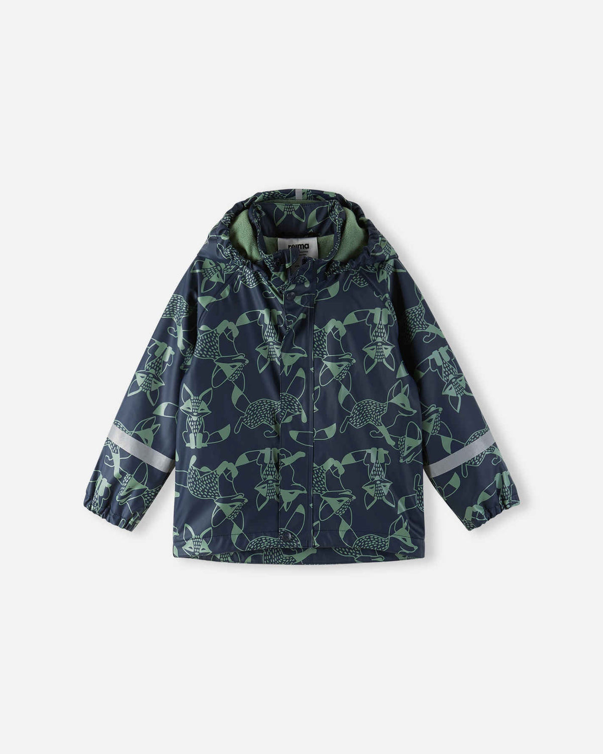 Kids' fleece lined rain jacket Koski