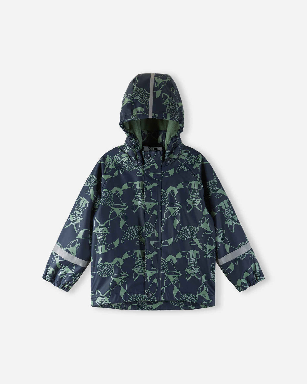 Kids' fleece lined rain jacket Koski