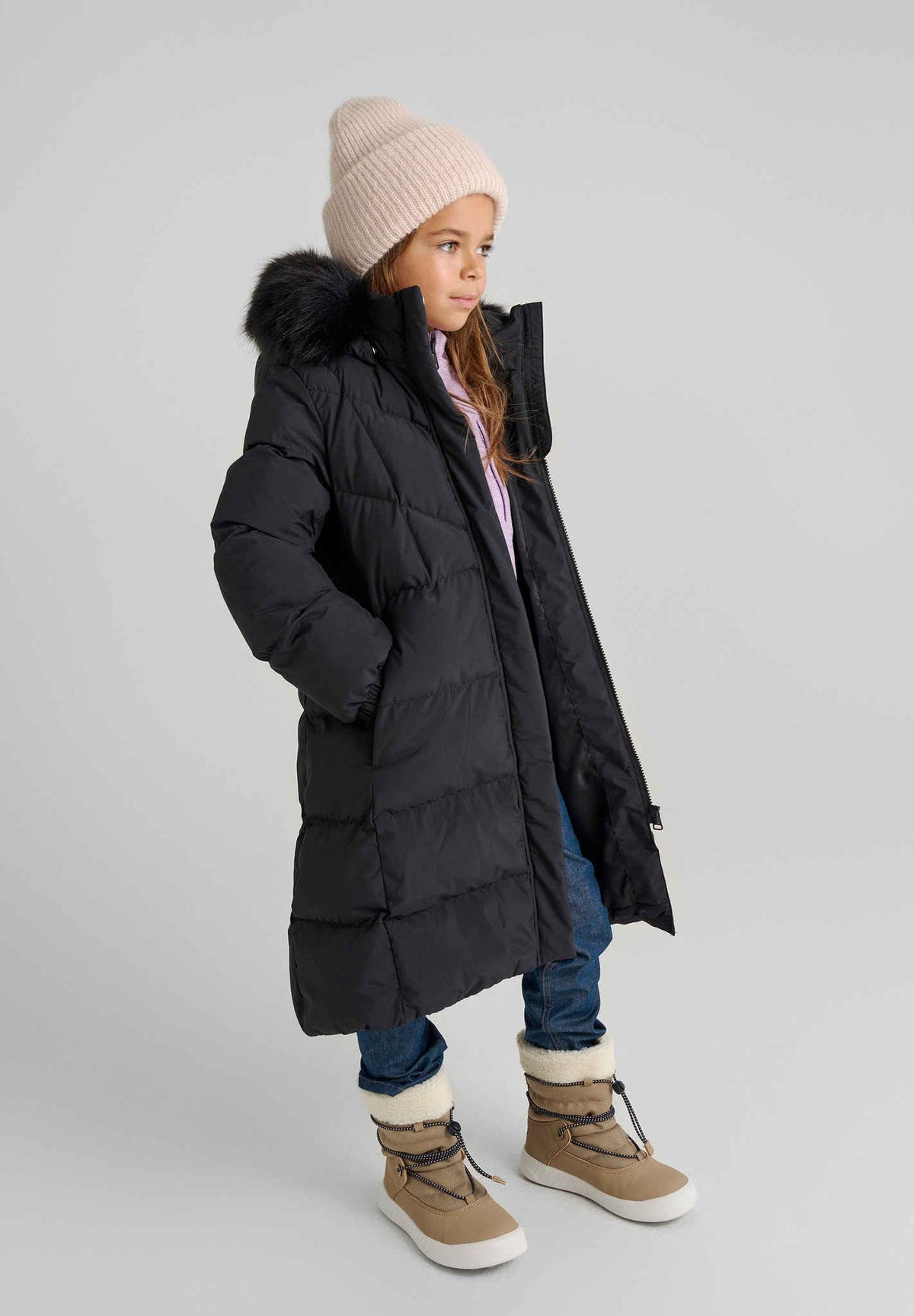Kids' winter parka Siemaus