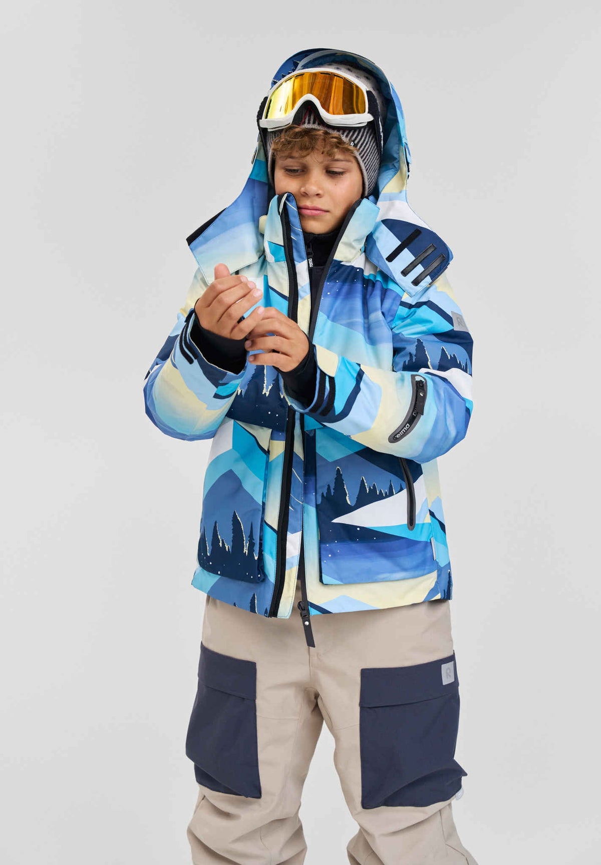 Kids' waterproof ski jacket Tirro
