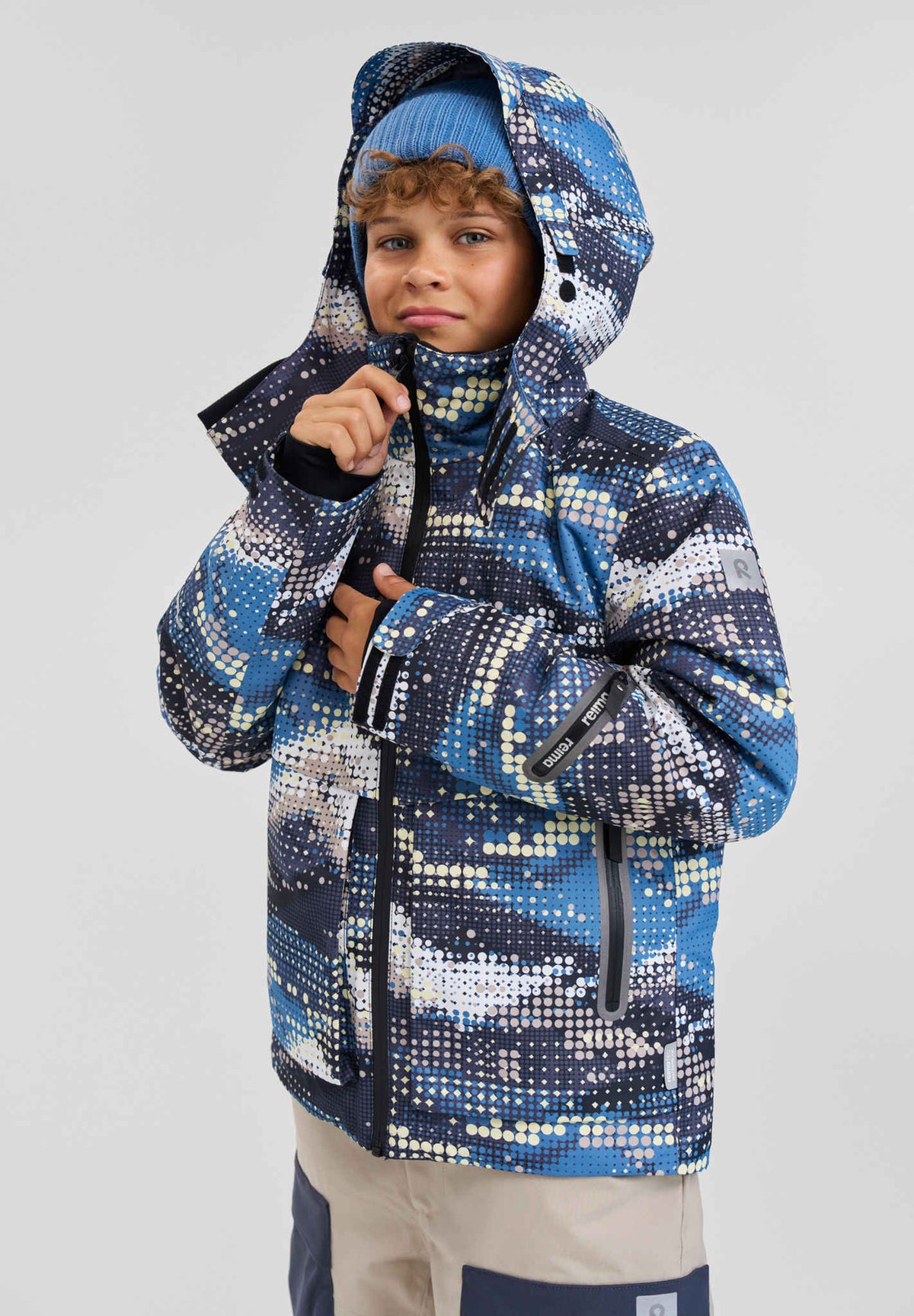 Kids' waterproof ski jacket Tirro