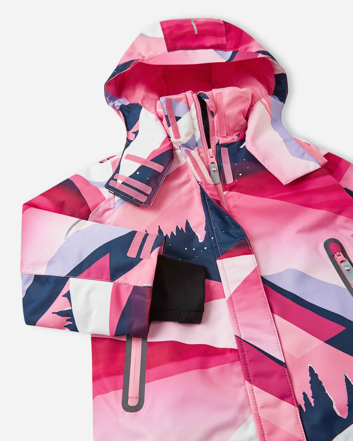 Kids' wateproof ski jacket Kiiruna