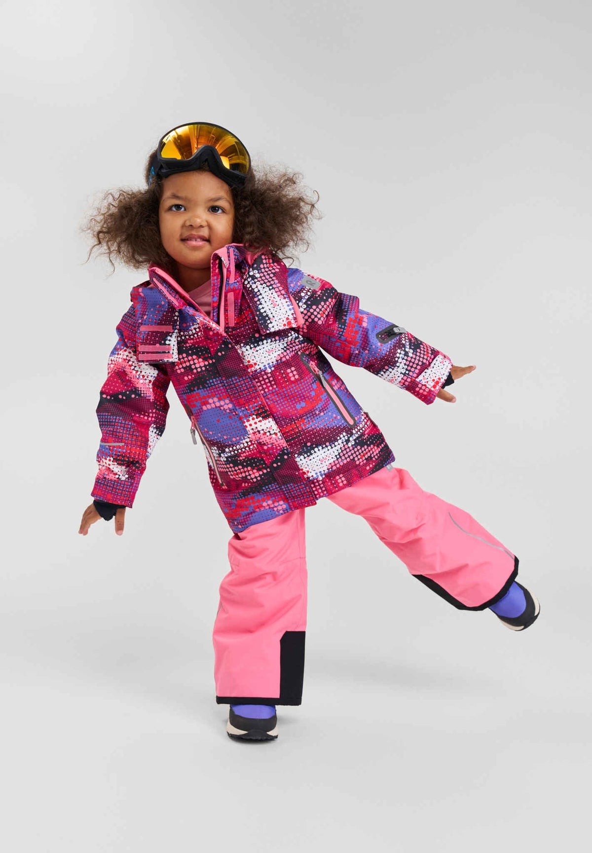 Kids' wateproof ski jacket Kiiruna