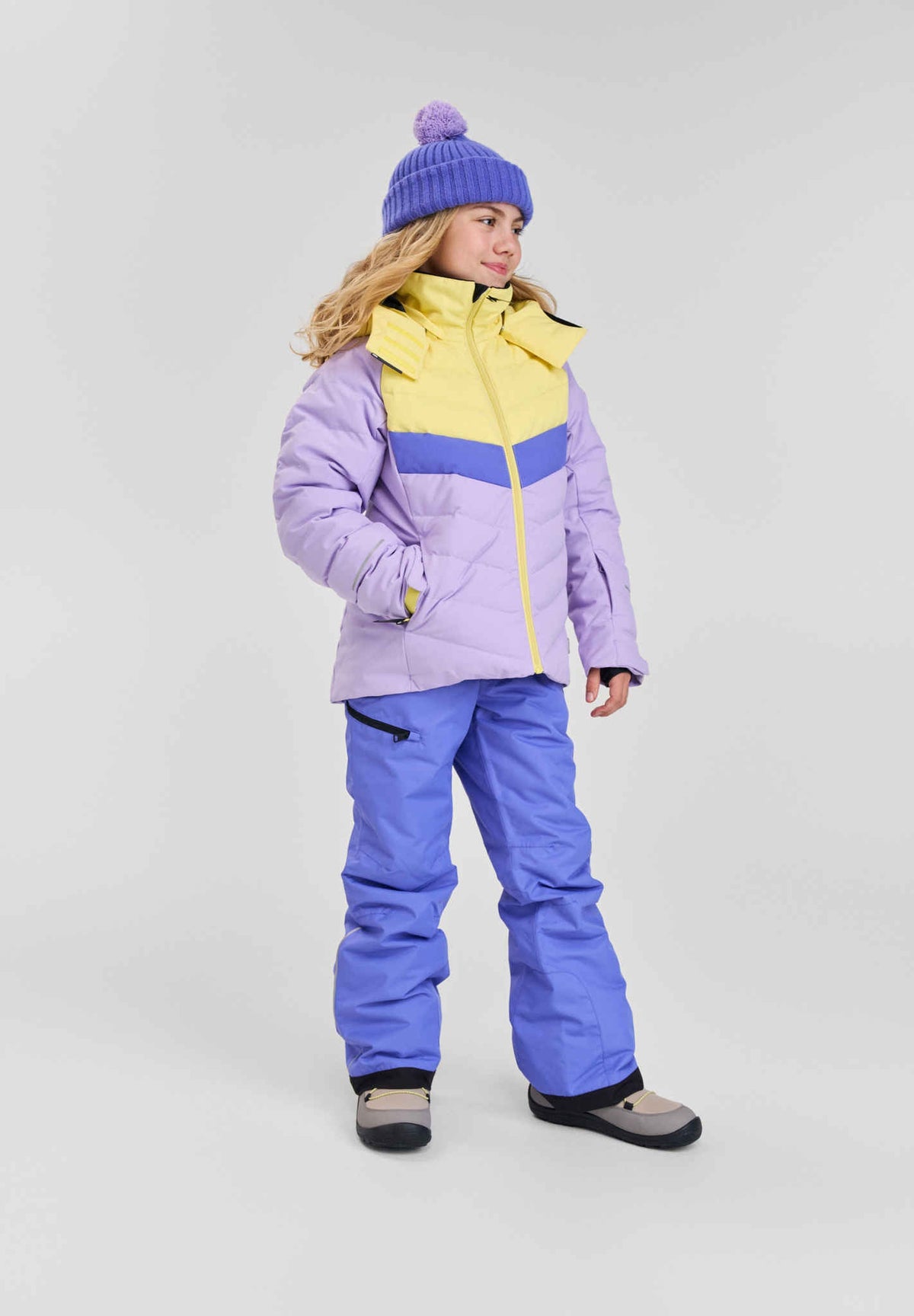 Kids' ski jacket Luppo