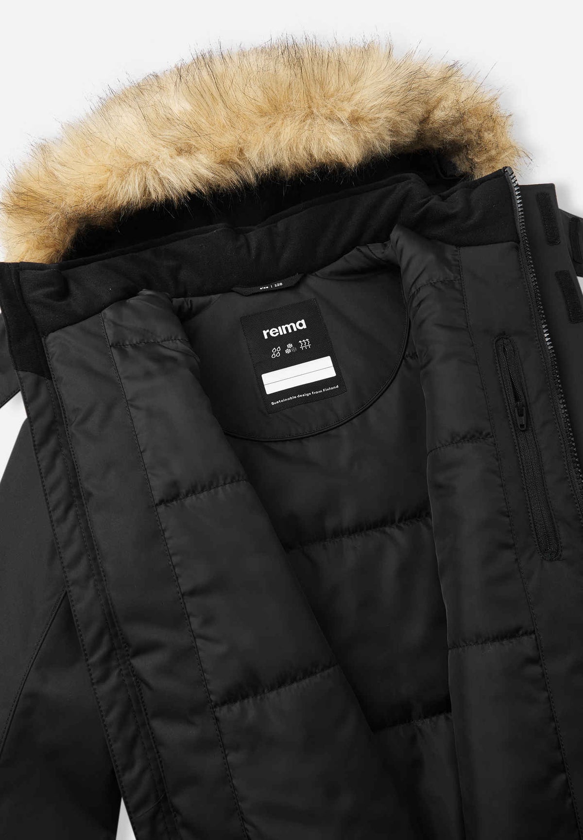 Kids' waterproof winter parka Naapuri
