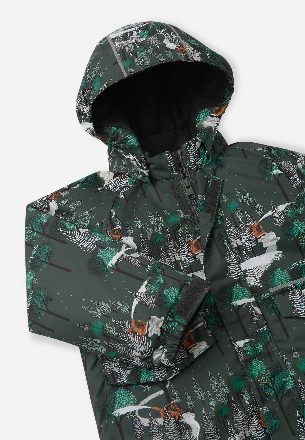 Toddlers' waterproof winter jacket Kustavi
