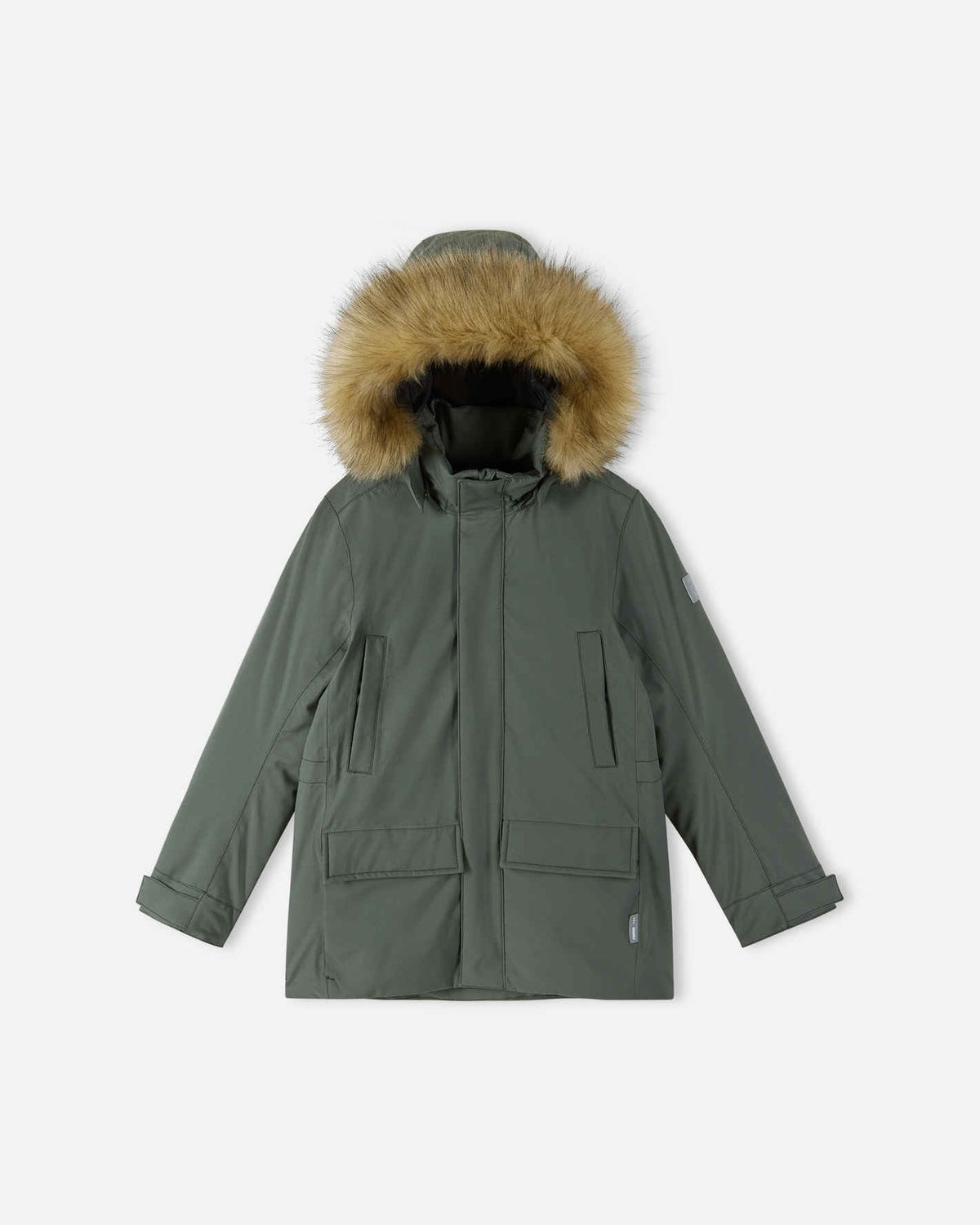 Kids' waterproof down jacket Serkkula