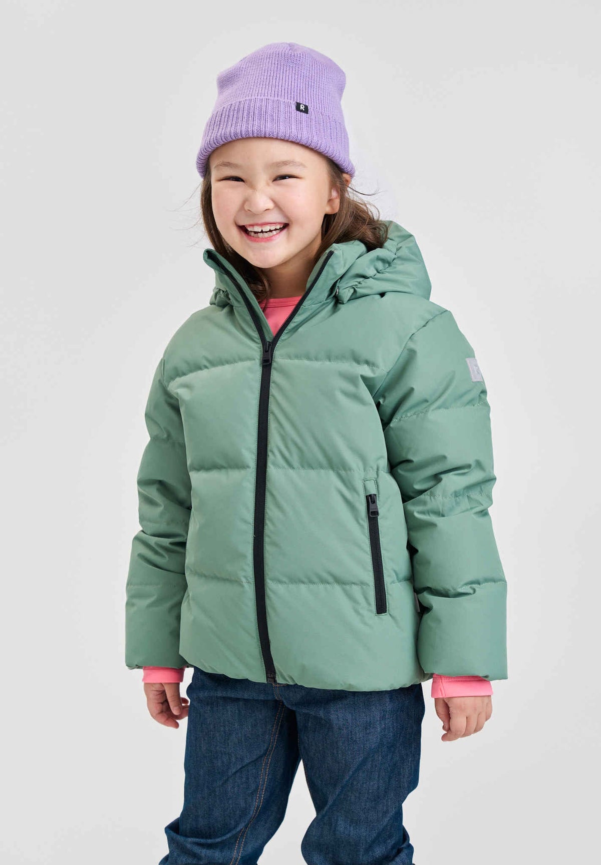 Juniors' down jacket Paimio