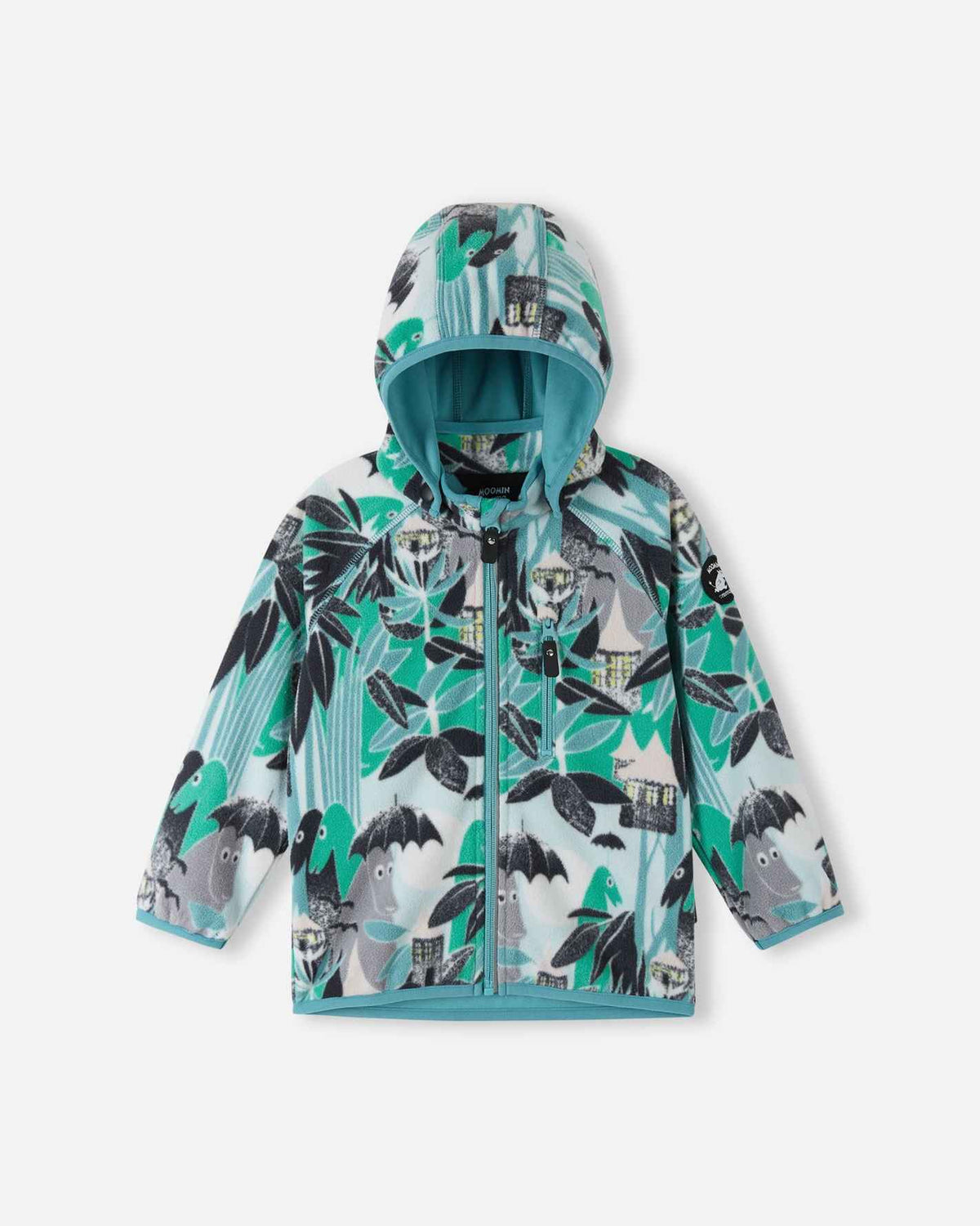 Toddlers' windfleece jacket Moomin Vindskydd