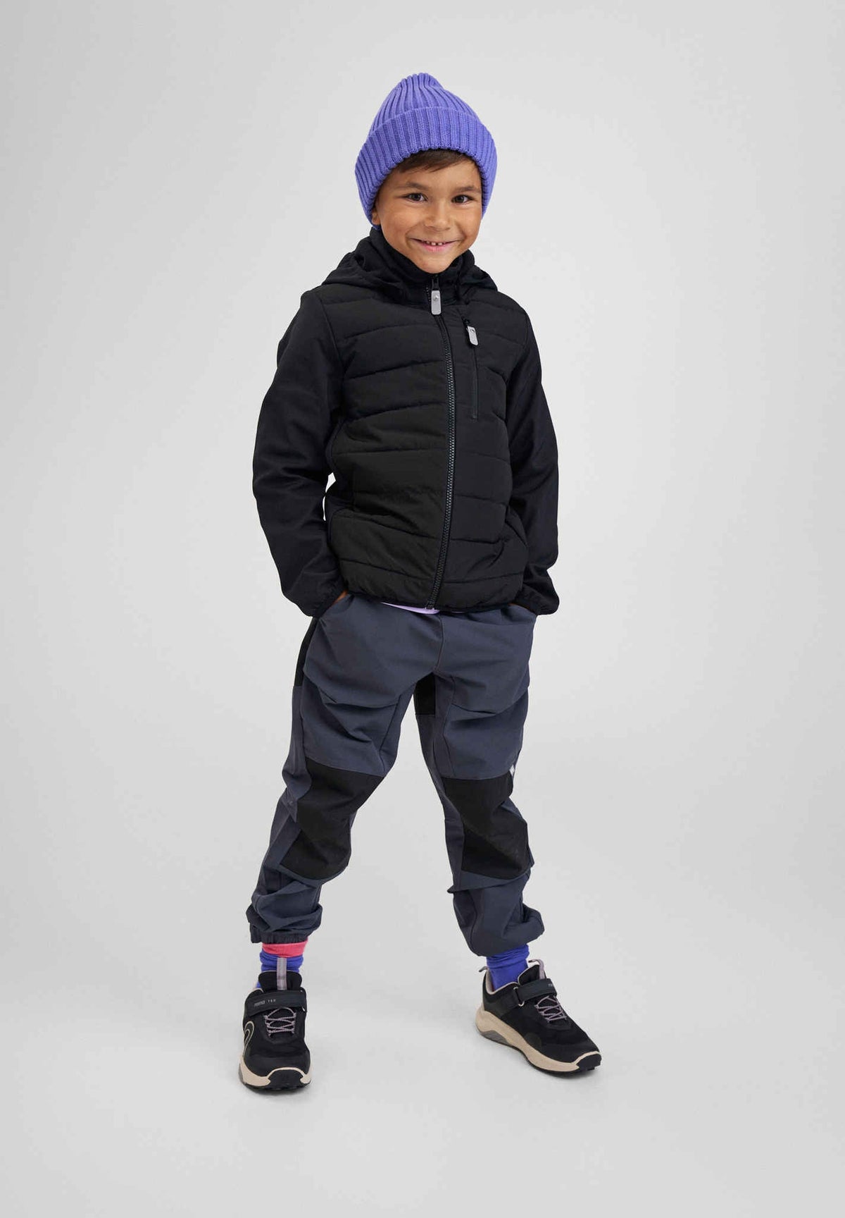 Kids' hybrid jacket Vaihto