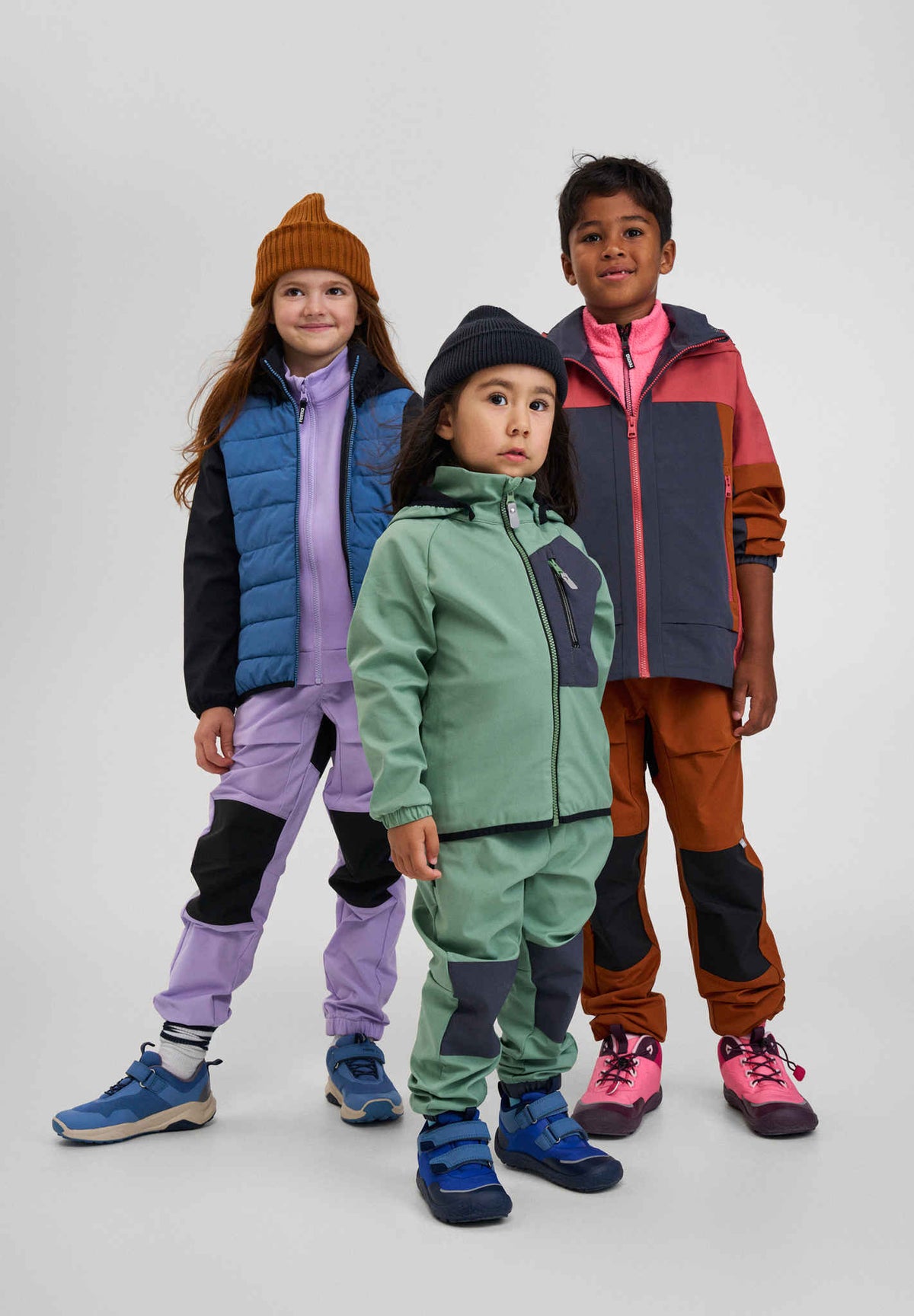 Kids' hybrid jacket Vaeltava