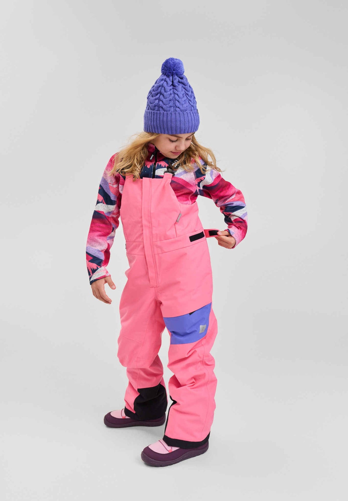 Kids' waterproof ski pants Vuonelo