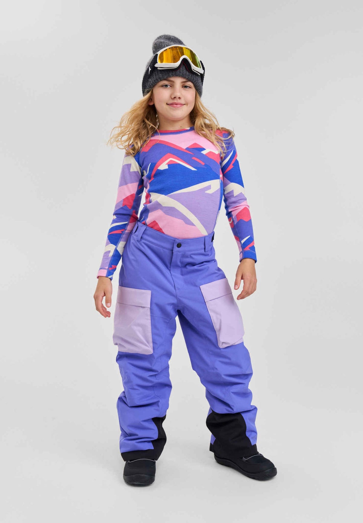 Kids' waterproof ski pants Viekkala