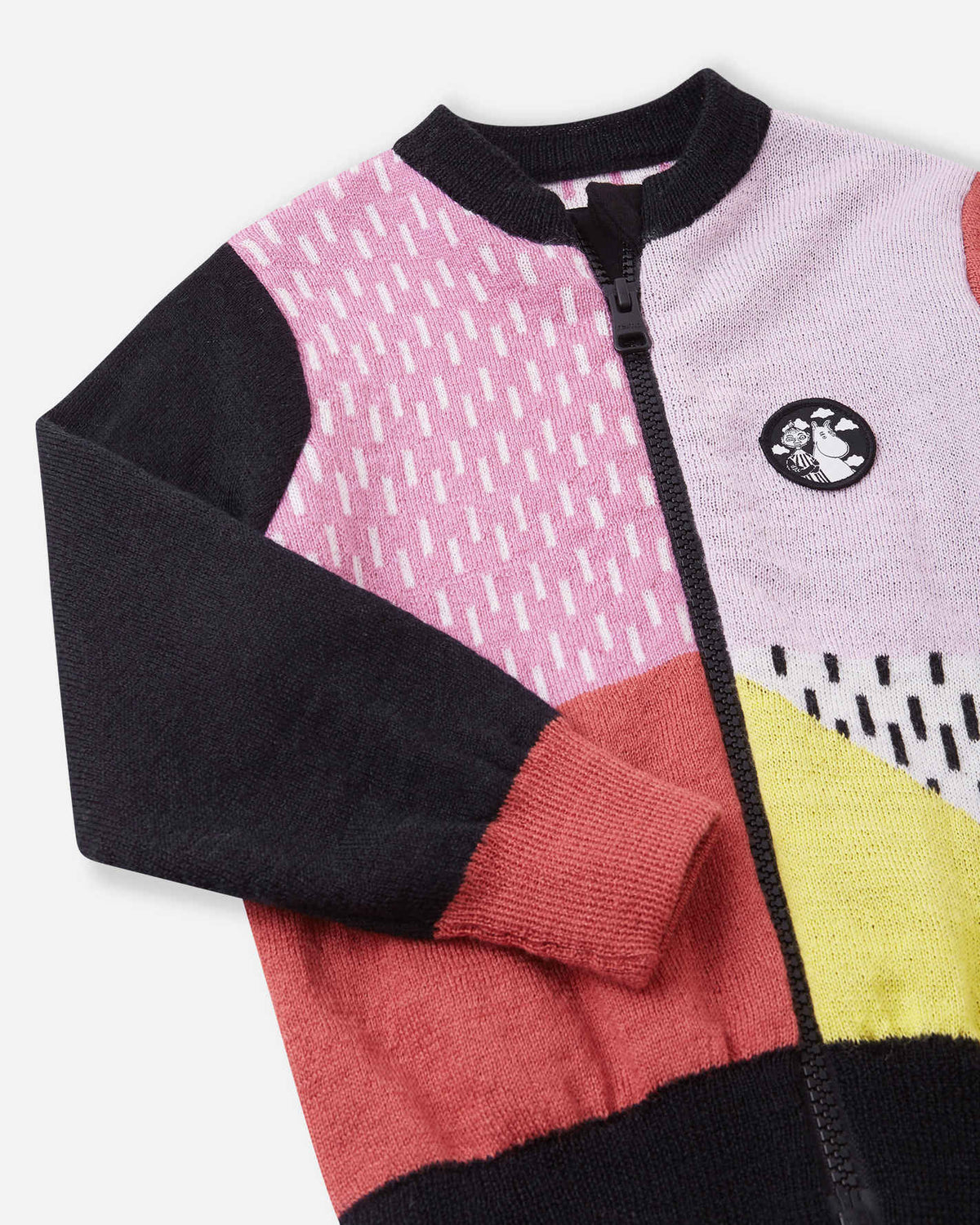 Toddlers' merino wool mix cardigan Moomin Idelar