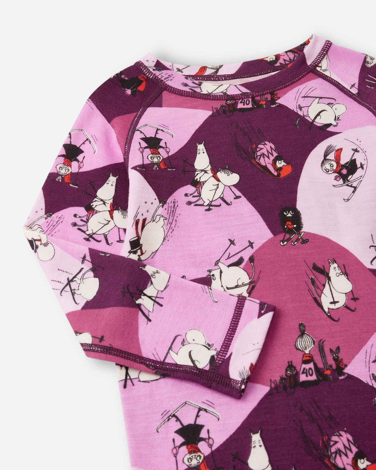 Toddlers' wool mix base-layer set Moomin Trivsam