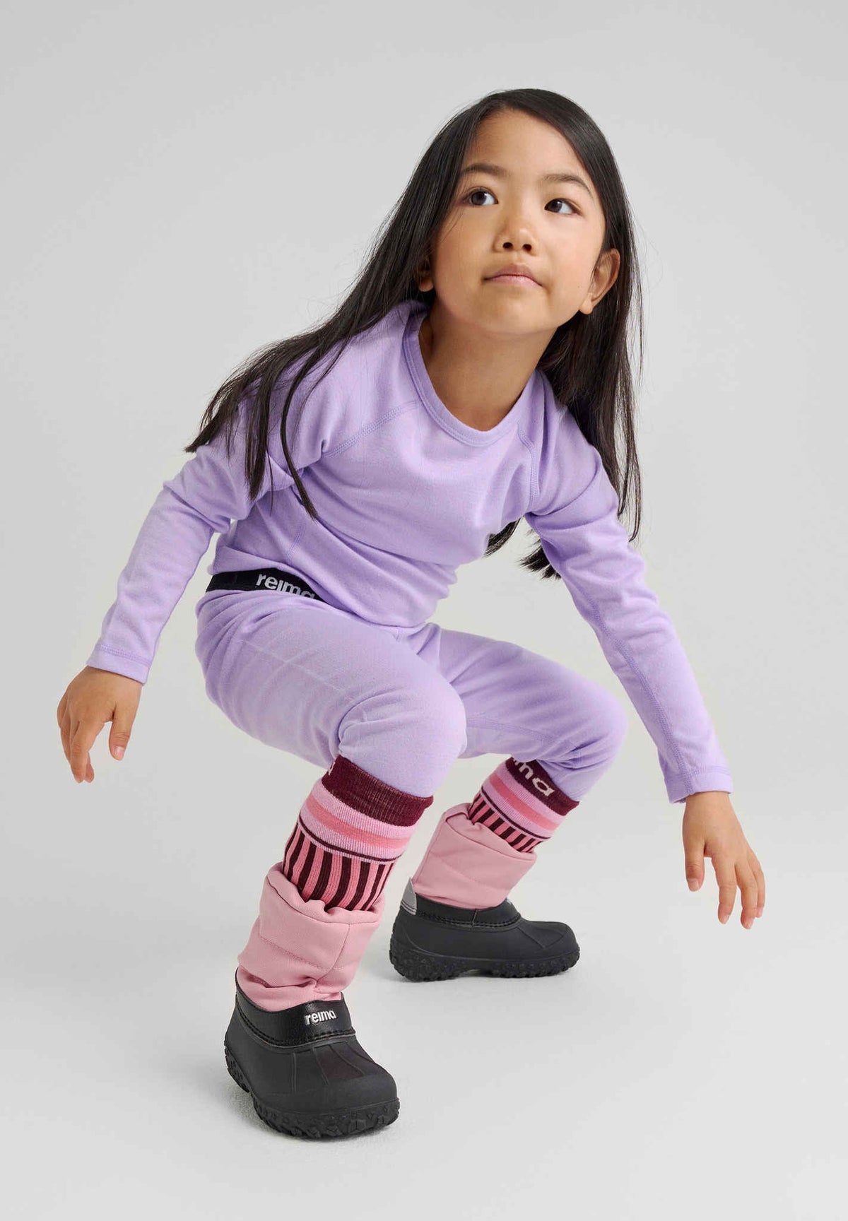 Kids' thermal base layer set Lani